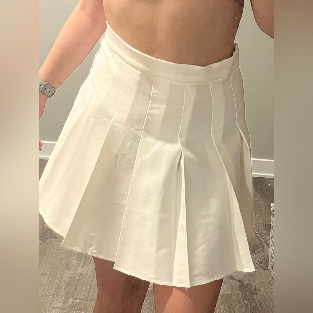 White Tennis Skirt
